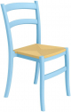 Стул пластиковый Siesta Contract Tiffany-S стеклопластик голубой Фото 1