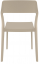 Стул пластиковый Siesta Contract Snow стеклопластик бежевый Фото 8