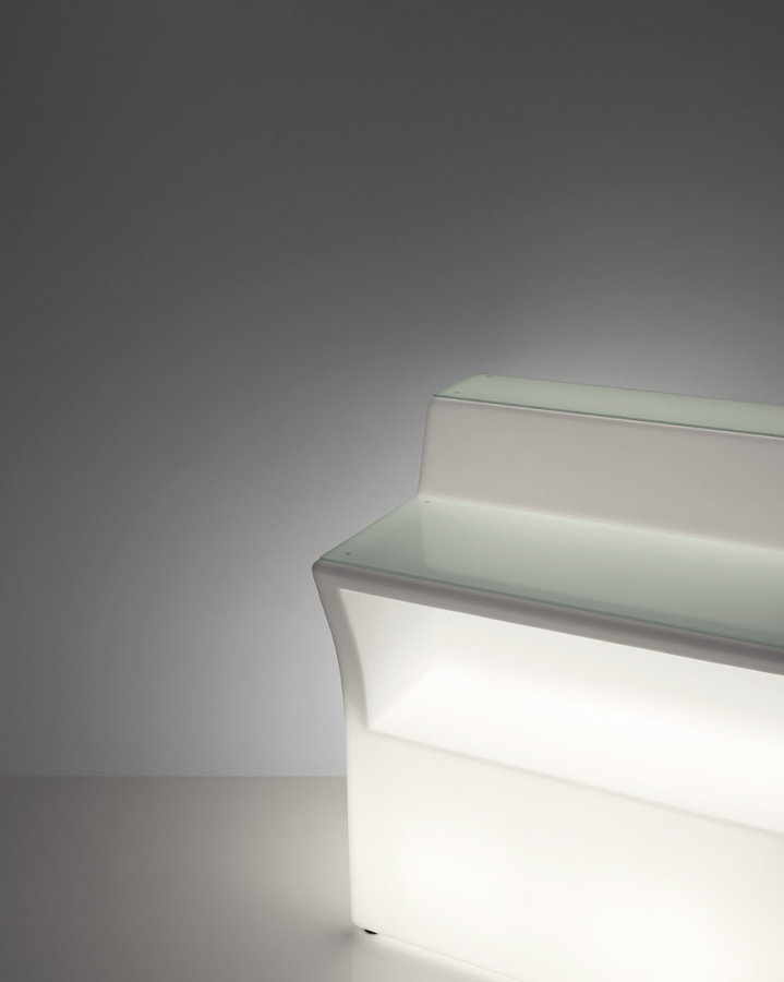 Столешница стеклянная для барной стойки Jumbo Bar Desk