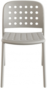 Стул пластиковый PAPATYA Bomonti-S стеклопластик светло-серый Фото 1