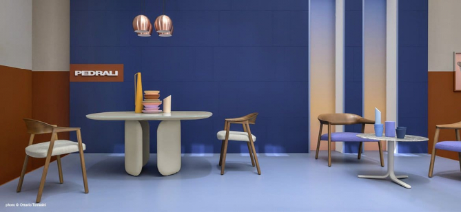PEDRALI на выставке Salone del Mobile.Milano 2022
