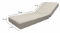 Матрас для шезлонга ReeHouse Mattress Armur полипропилен серый Фото 2