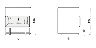 Кресло плетеное лаунж с подушками-thumbs-Фото3