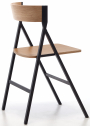 Стул деревянный складной Arrmet Klapp алюминий, ясень Фото 4