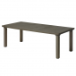 Стол пластиковый раздвижной SCAB GIARDINO Triplo Table пластик бронзовый Фото 1