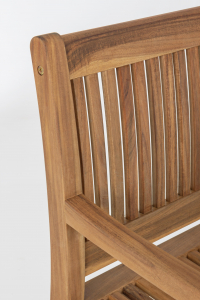 Скамейка деревянная трехместная Garden Relax Noemi Bench акация Фото 7