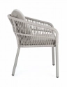 Кресло плетеное с подушками Garden Relax Galdana алюминий, роуп, полипропилен сатурн Фото 6