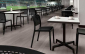 Стул пластиковый Resol Trama chair стеклопластик черный Фото 2