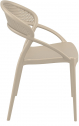 Кресло пластиковое Siesta Contract Sunset стеклопластик бежевый Фото 7
