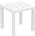 Столик пластиковый для лежака Siesta Contract Ocean Side Table пластик белый Фото 1