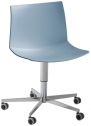 Стул офисный пластиковый Gaber Kanvas 2 T5R алюминий, технополимер Фото 1
