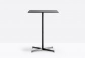 Подстолье металлическое барное PEDRALI Laja алюминий, сталь черный Фото 4