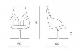 Кресло вращающееся с обивкой-thumbs-Фото3