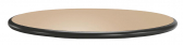 Столешница круглая PEDRALI Laminate PVC Edge ЛДСП, ПВХ темно-бежевый, черный Фото 1