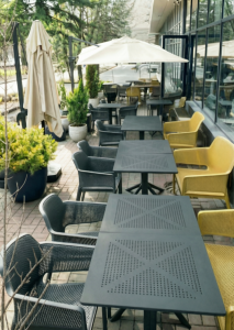 Диван пластиковый Nardi Net Bench стеклопластик антрацит Фото 6