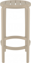Табурет пластиковый полубарный Siesta Contract Tom Bar 65 стеклопластик бежевый Фото 7