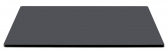 Столешница квадратная PEDRALI Solid Laminate компакт-ламинат HPL антрацит Фото 1