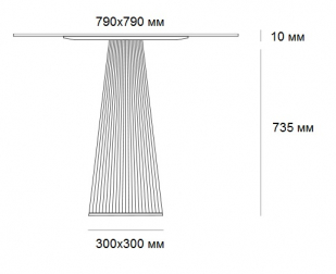 Стол обеденный ламинированный-thumbs-Фото3