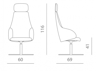 Кресло вращающееся с обивкой-thumbs-Фото3