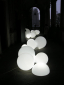 Светильник пластиковый уличный Полусфера SLIDE 1/2 Globo 50 Lighting OUT полиэтилен белый Фото 6