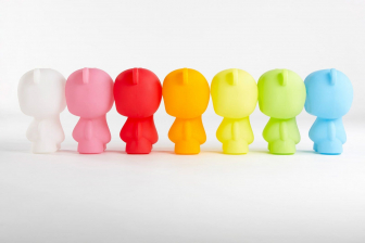 Светильник пластиковый настольный Медвежонок