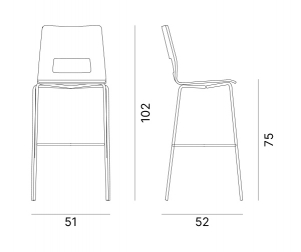 Стул деревянный барный-thumbs-Фото3