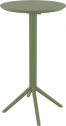 Стол пластиковый барный складной Sky Folding Bar Table 60