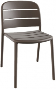 Стул пластиковый PAPATYA Beykoz-S стеклопластик тортора Фото 1