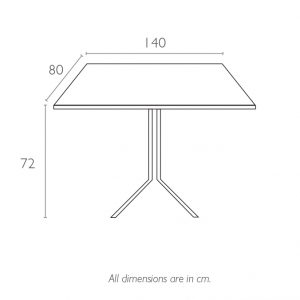 Стол пластиковый складной Siesta Garden Foldable Tables сталь, пластик белый Фото 2