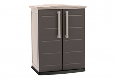 Шкаф пластиковый Keter Boston Base Compact Shed полипропилен бежевый, коричневый Фото 1