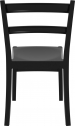 Стул пластиковый Siesta Contract Tiffany стеклопластик черный Фото 8