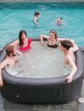 Спа-бассейн надувной Aquatic Symphony Vito ПВХ коричневый, белый Фото 12