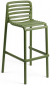 Стул пластиковый барный Nardi Doga Stool стеклопластик агава Фото 1