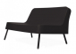 Диван пластиковый Resol Bob sofa алюминий, полиэтилен черный Фото 2