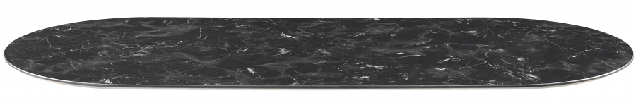 Столешница овальная Compact Laminate для подстолья Tripe Double