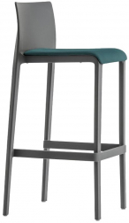 Стул пластиковый барный с мягким сиденьем-thumbs-Фото1