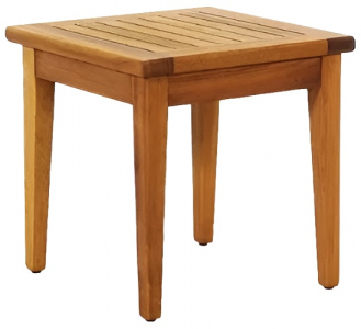 Столик деревянный кофейный Tagliamento Side Table ироко Фото 4