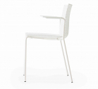 Кресло пластиковое Gaber Fuller B металл, технополимер белый Фото 6
