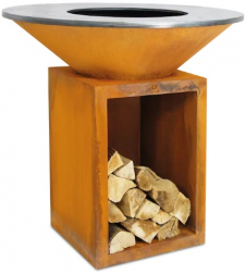 Очаг гриль с поленницей OFYR Classic 100-thumbs-Фото1