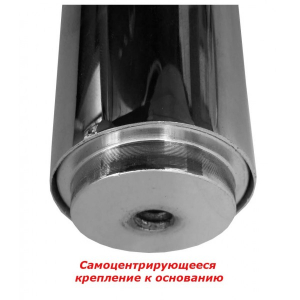 Подстолье металлическое барное 4TRANS ТВ-841/550/1100/76 хромированная сталь стальной Фото 2