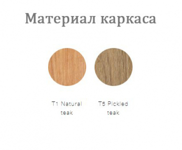 Столик деревянный кофейный Ethimo Knit тик натуральный Фото 3