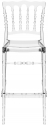 Стул прозрачный барный Siesta Contract Opera Bar 75 поликарбонат прозрачный Фото 9