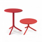 Стол пластиковый обеденный Nardi Spritz + Spritz Mini стеклопластик красный Фото 5