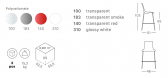 Стул полубарный пластиковый Scab Design Zebra Antishock сталь, поликарбонат хром, белый Фото 2