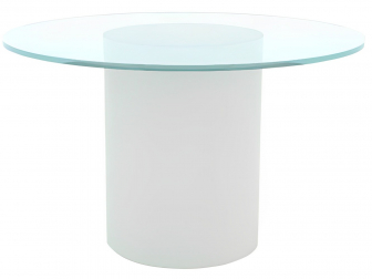 Стол пластиковый со стеклом светящийся-thumbs-Фото1