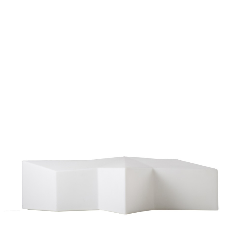 Пуф пластиковый светящийся Glace Lighting IN
