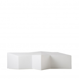 Пуф пластиковый светящийся Glace Lighting IN