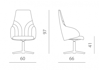 Кресло вращающееся с обивкой-thumbs-Фото3