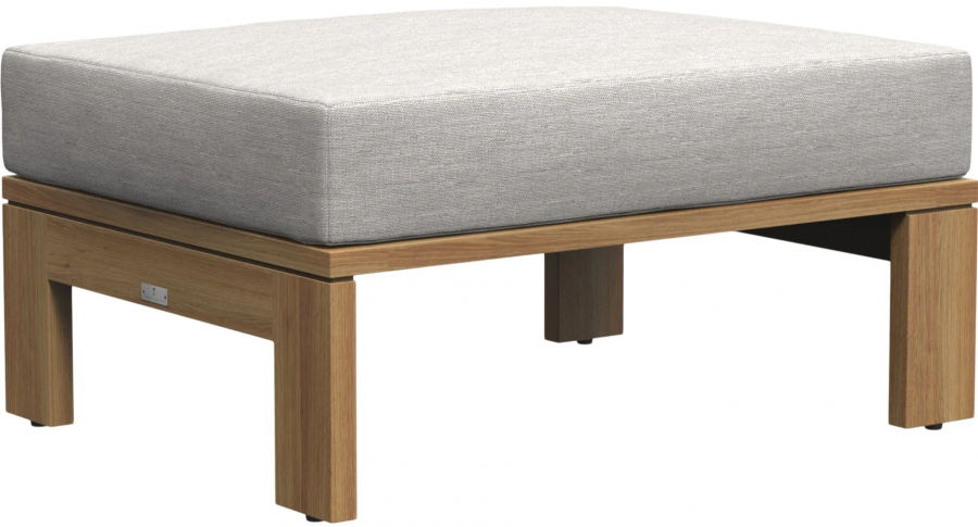 Пуф деревянный с подушкой Matisse Teak