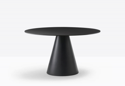 Стол ламинированный PEDRALI Ikon Table полиэтилен, компакт-ламинат HPL черный Фото 5